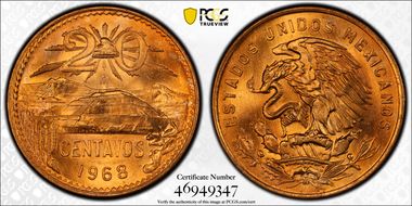 1968-Mo 20C KM-440 MS67RD