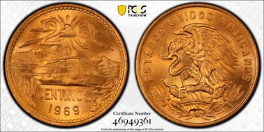 1969-Mo 20C KM-440 MS67RD