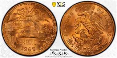 1969-Mo 20C KM-440 MS67RD