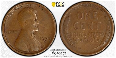 1909-S 1C Lincoln VF20BN