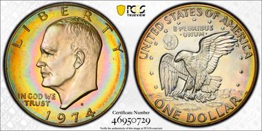 1974-S $1 Silver PR67CAM