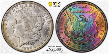 1885-O $1 MS63