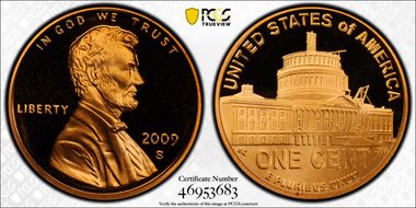 2009-S 1C Lincoln-Presidency PR70DCAM