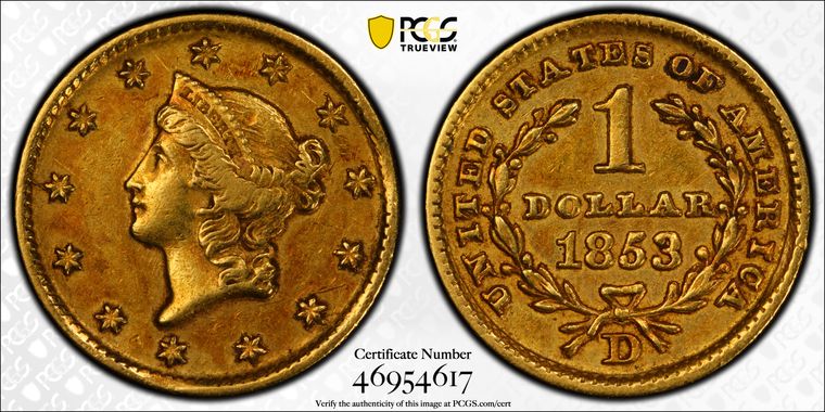 Cert 46954617 - Coin Image