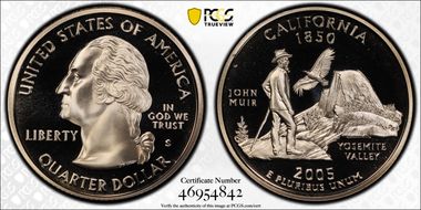 2005-S 25C California PR69DCAM