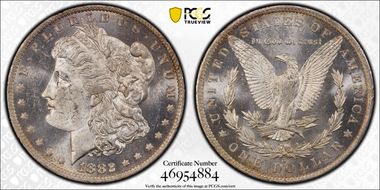 1882-O $1 MS63PL
