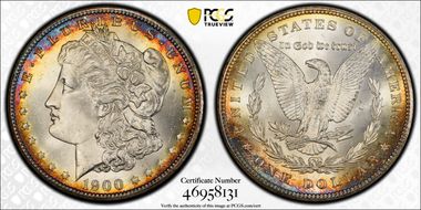 1900 $1 MS66+