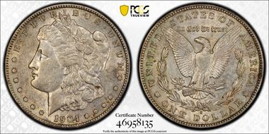 1904-S $1 AU53