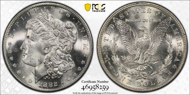 1882-S $1 MS67