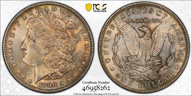 1890 $1 MS65