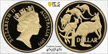 1995 $1 PR70DCAM