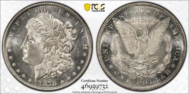 1878-S $1 MS64
