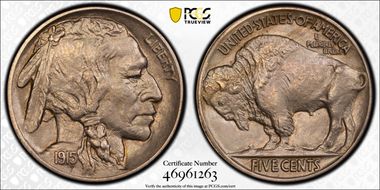 1915 5C AU58