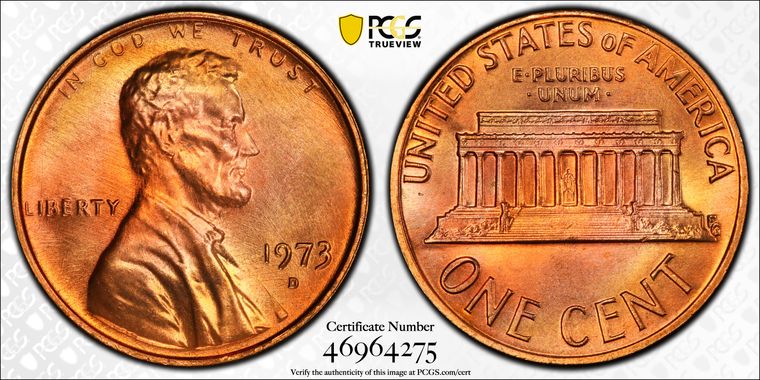 Cert 46964275 - Coin Image