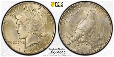1935 $1 MS64+