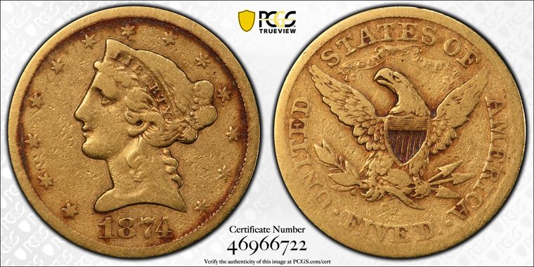 Cert 46966722 - Coin Image