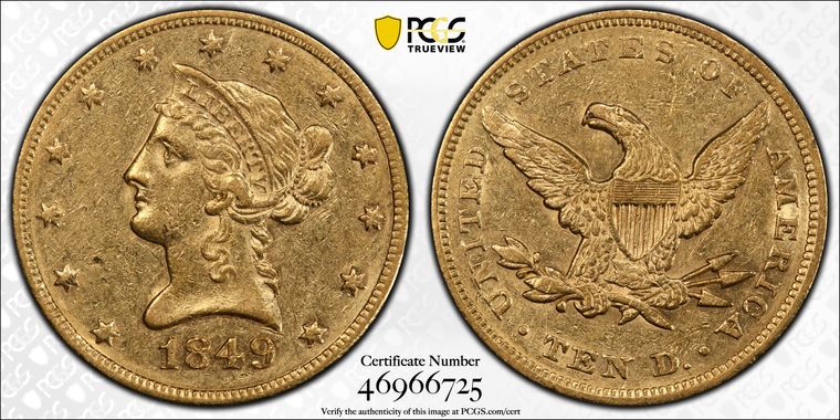 Cert 46966725 - Coin Image