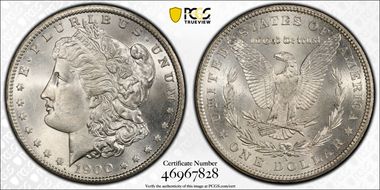 1900-S $1 MS66