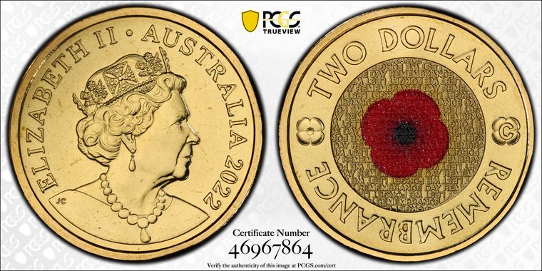 Cert 46967864 - Coin Image