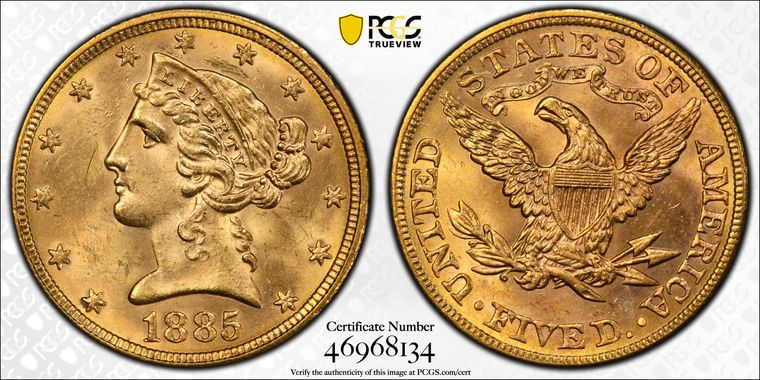 Cert 46968134 - Coin Image