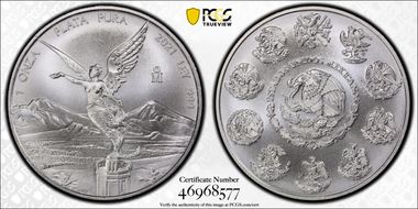 2021-Mo Onza Libertad Ag MS69