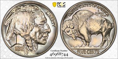 1936 5C Brilliant PR67+