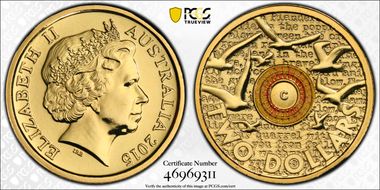 2015-C $2 Remembrance Day In Flanders Fields Colorized MS68