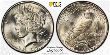 1926-D $1 MS65