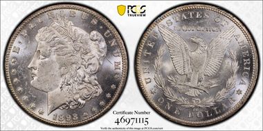 1893-CC $1 MS62