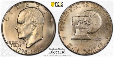 1976-D $1 Type 1 MS65