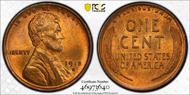 1915-D 1C MS65RB