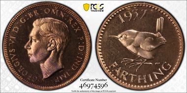 1937 1/4D S-4116 PR66RB