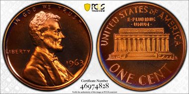 1963 1C PR67RD