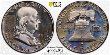 1954 50C PR65