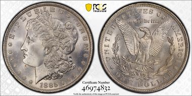 1885-O $1 MS65