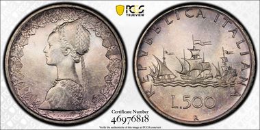 1970-R 500 L KM-98  Ag MS65