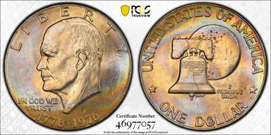 1976-D $1 Type 2 MS65