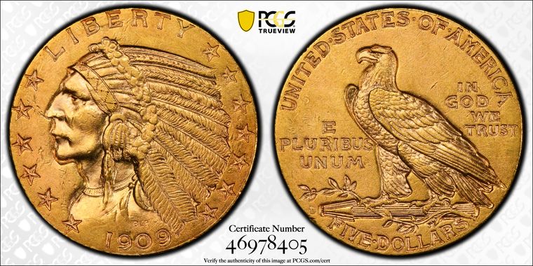 Cert 46978405 - Coin Image