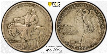 1925 50C Stone Mountain N1