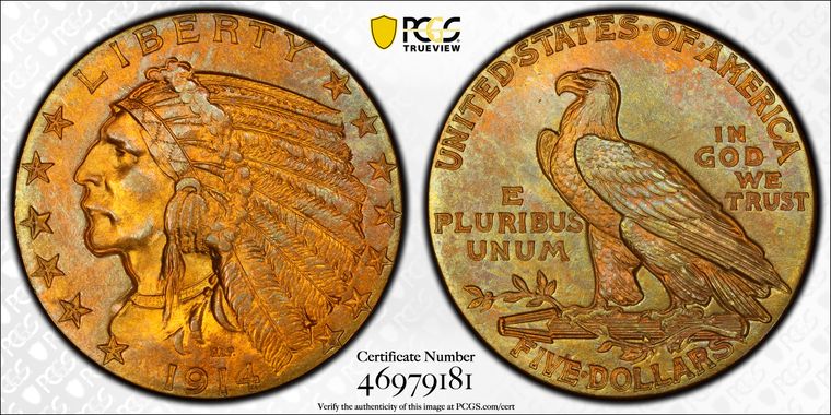 Cert 46979181 - Coin Image