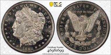 1882-CC $1 VAM 2B Stage 3 MS62DMPL