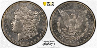 1902-O $1 MS63PL