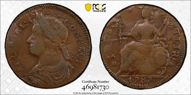 1787 CT 1/2P ETLIR, Miller 33.29-gg.1 XF45BN