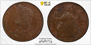 1787 CT 1/2P ETIIB, Miller 37.12-LL AU55BN
