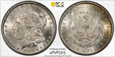 1884-CC $1 MS63