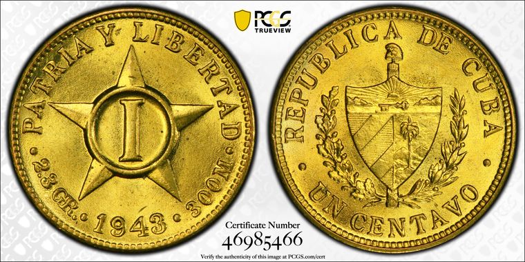 Cert 46985466 - Coin Image