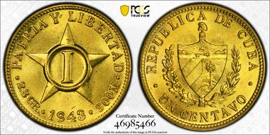 1943 1C KM-9.2a MS66