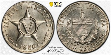 1960 5C MS65