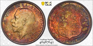 1919 1/2 Cr S-4011 MS63