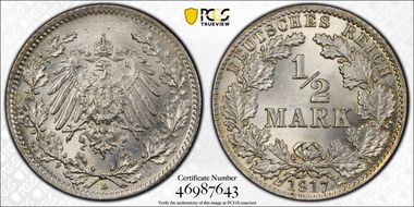 1917-D 1/2 Mk J-16 MS65